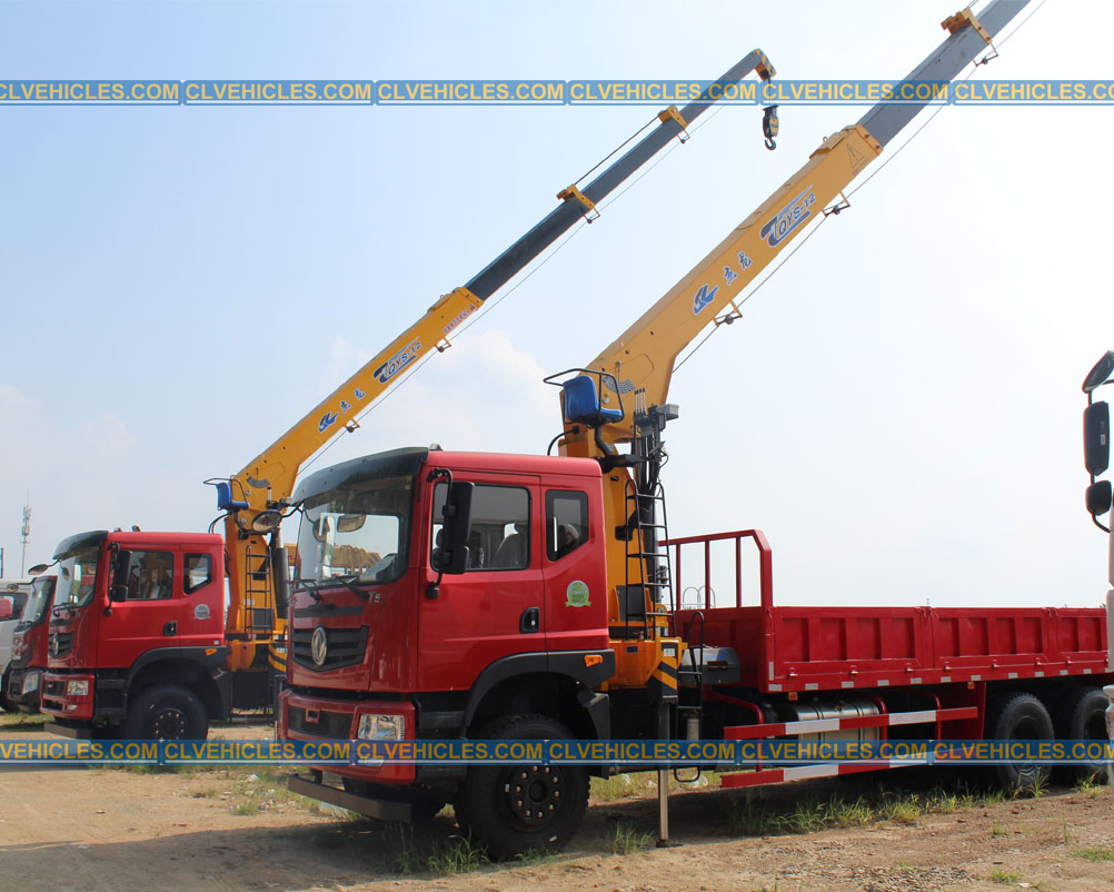 heavy duty crane truck