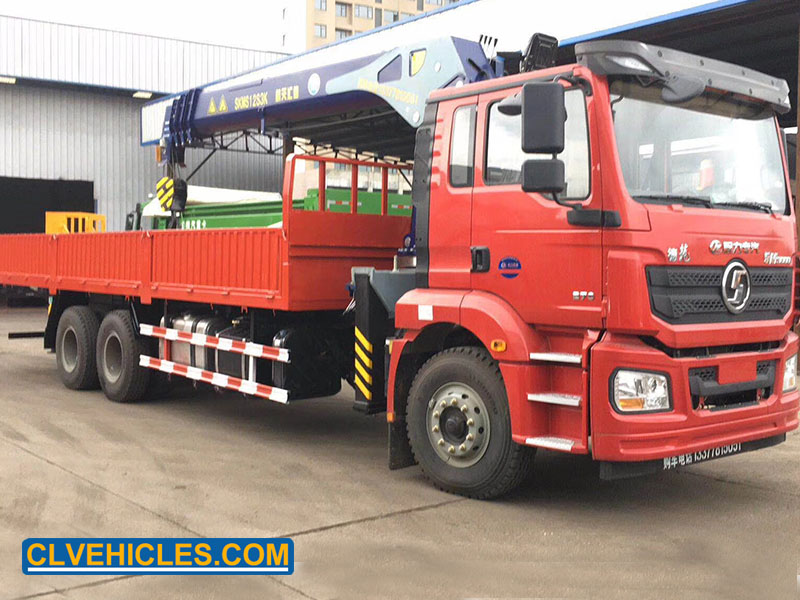 shacman crane truck