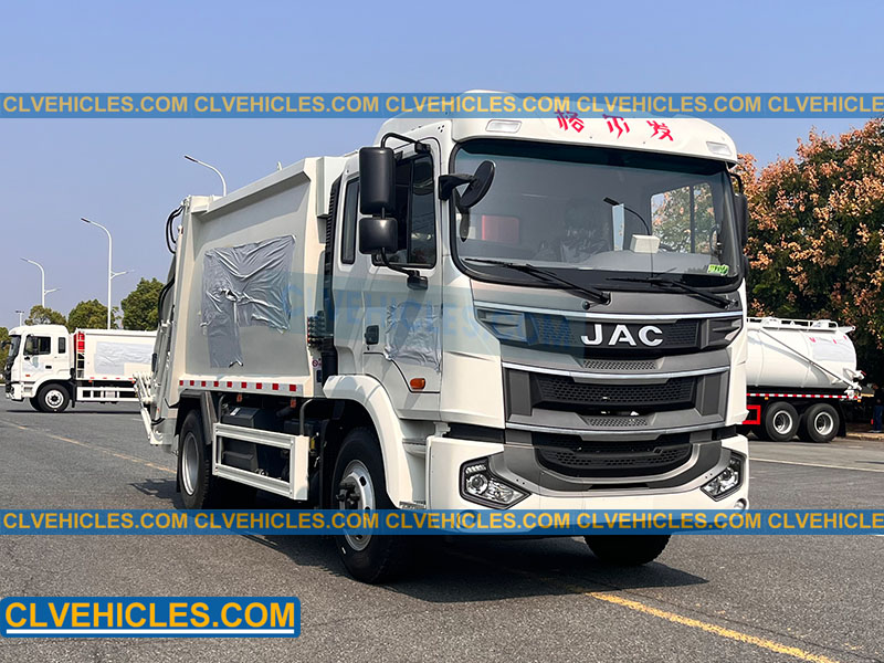 JAC trash compactor truck