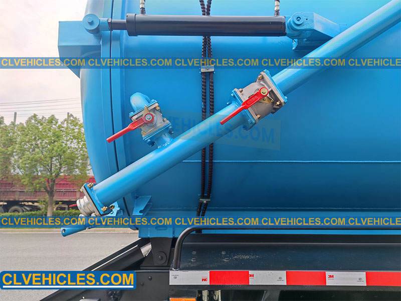 6x6 Sewage Tank Truck