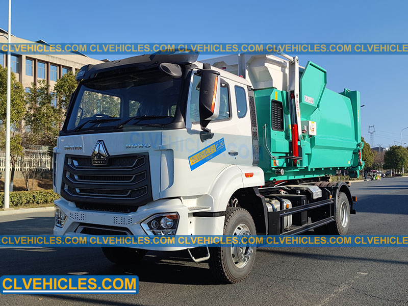 Detachable Compactor Garbage Truck