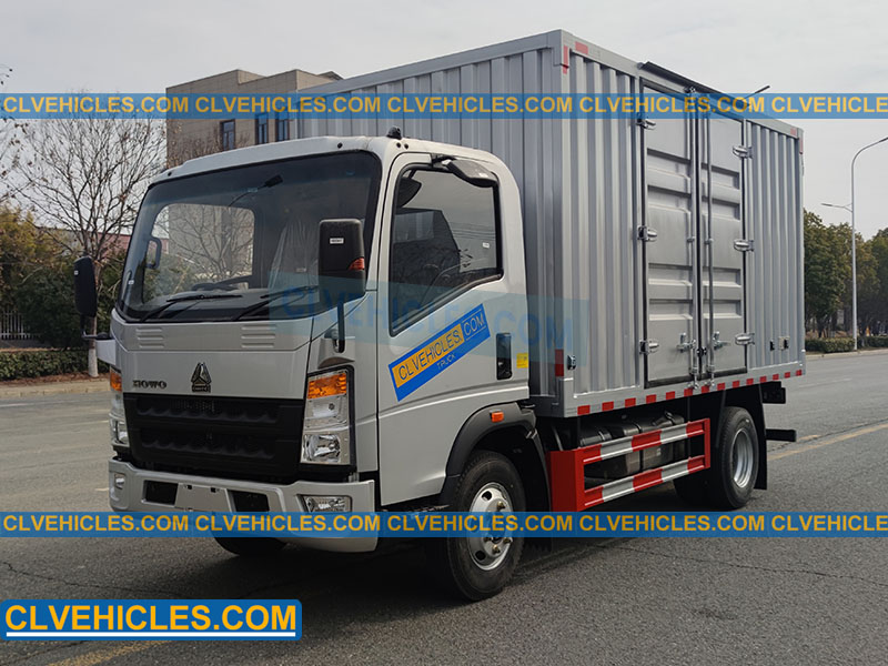 HOWO van box truck