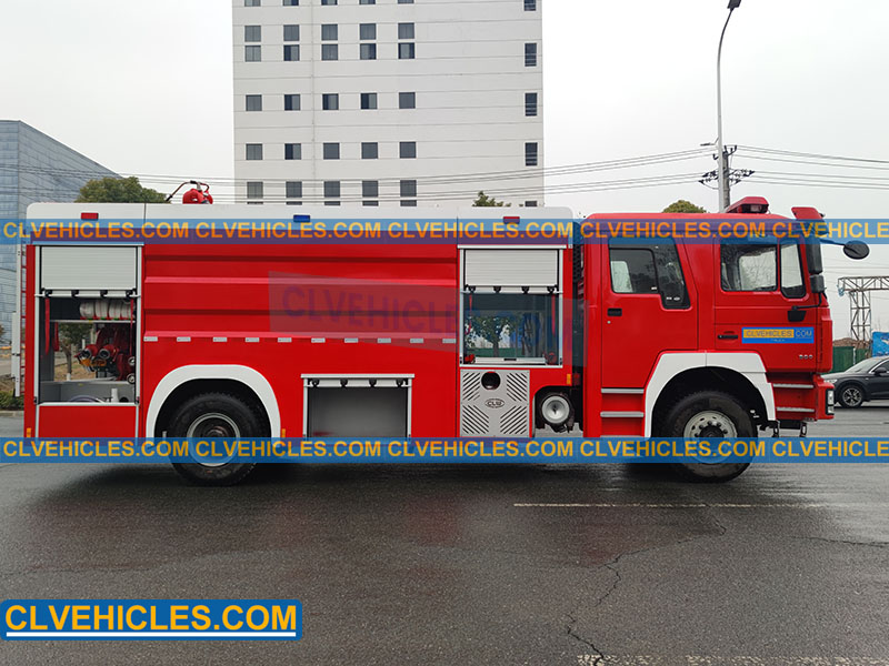 shacman F3000 fire engine