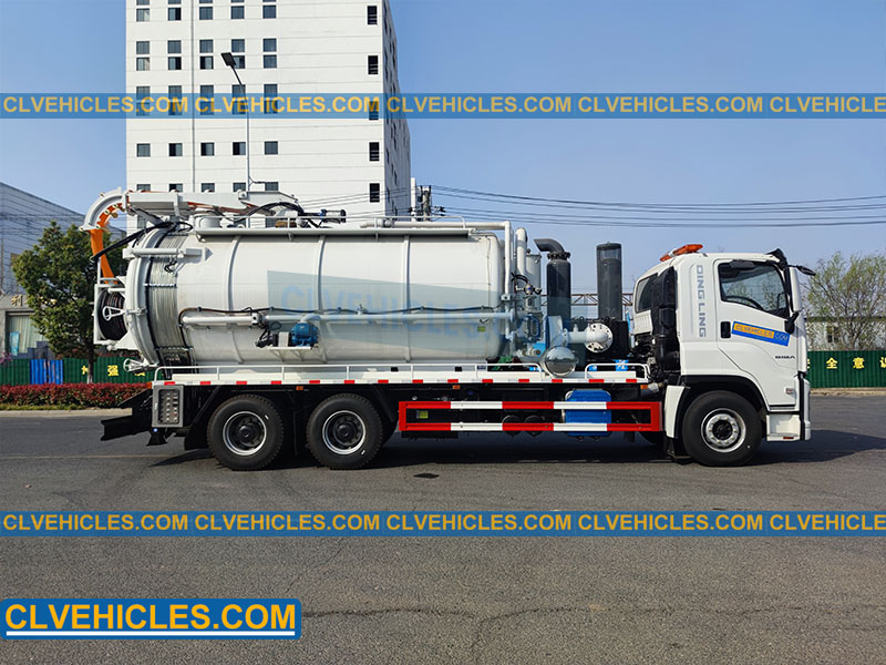 Wastewater purification truck