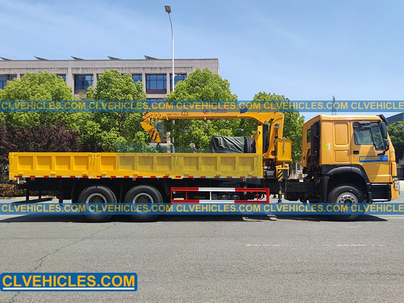 truck with 6ton crane