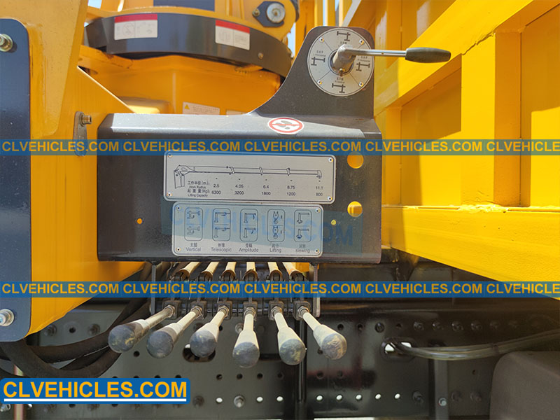 HOWO lorry crane