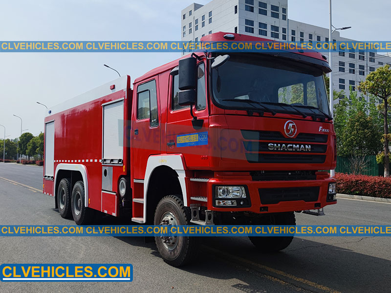foam tank fire truck