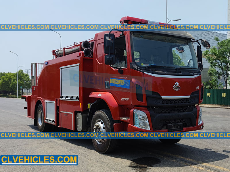 Fire Truck with Aerial Platform
