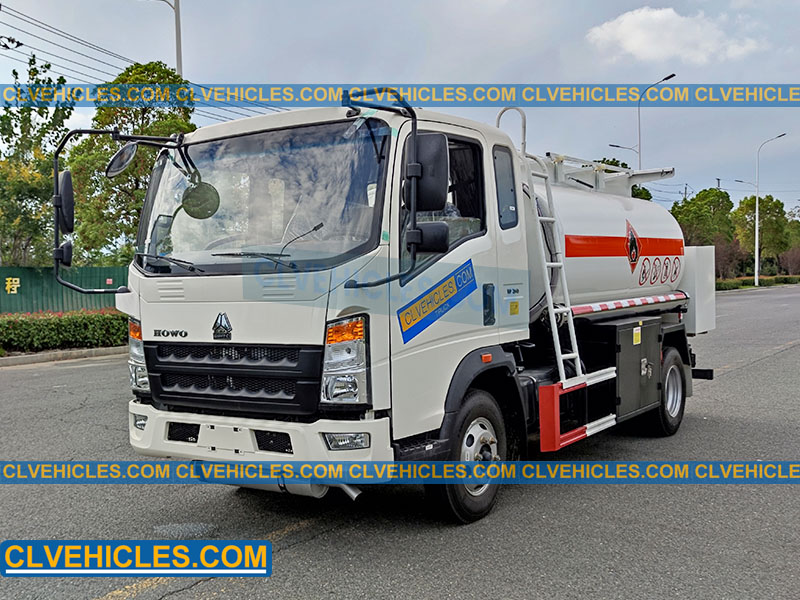 Refueling Tank Truck
