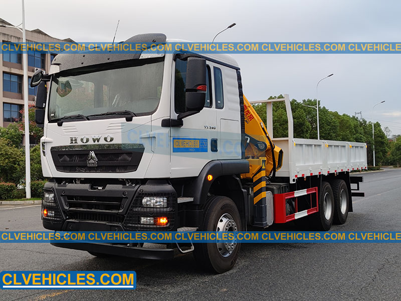 truck with 10t crane