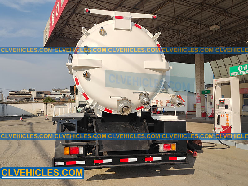 ISUZU 10CBM sewage truck