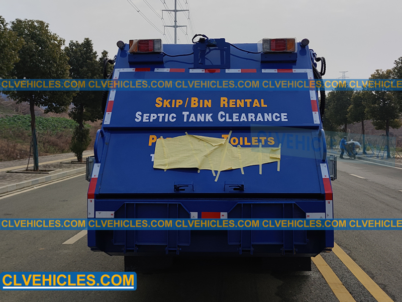 ISUZU RHD compactor garbage truck