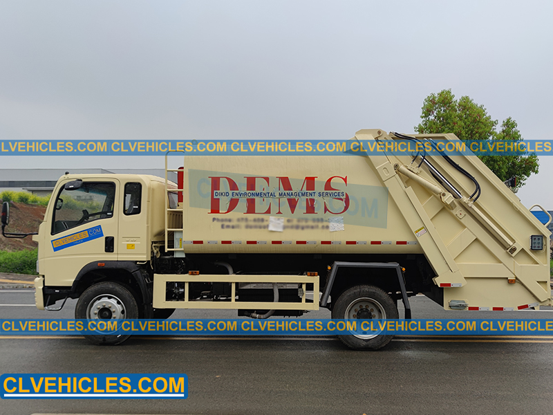 HOWO Compressed Garbage Truck