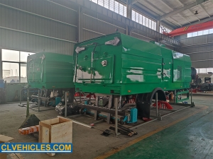 Cấu trúc thượng tầng cho xe quét rác