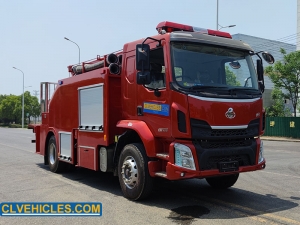 Xe cứu hỏa có bệ nâng trên không