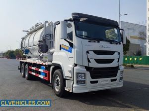 Xe tải tái chế hút nước thải