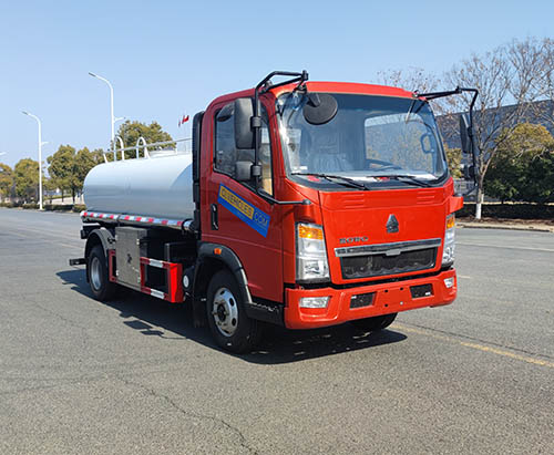 One Unit of 4CBM Stainless Steel Water Tank Truck Ship to Bonaire