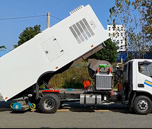 Xe quét rác FOTON 4x2 141HP 7500L