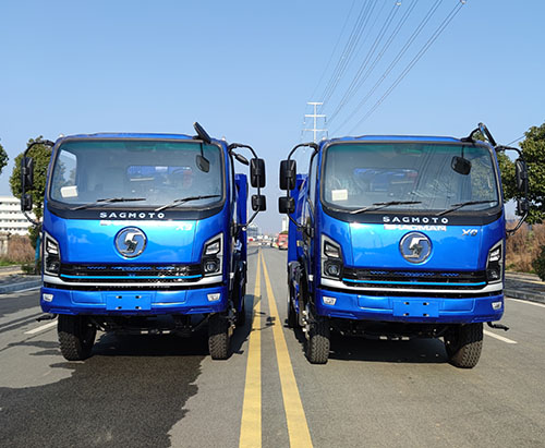 Hai xe tải ép rác SHACMAN X9 6CBM được vận chuyển đến Grenada.