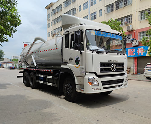 Vận chuyển một đơn vị xe tải hút nước thải 18CBM đến Tanzania
