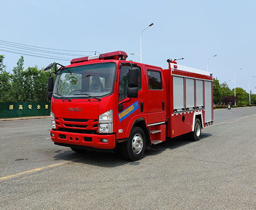 Một đơn vị xe chữa cháy ISUZU ELF 4000L vận chuyển đến Philippines