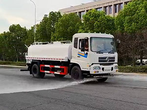 Vận hành xe phun nước DONGFENG KINGRUN RHD 15CBM
