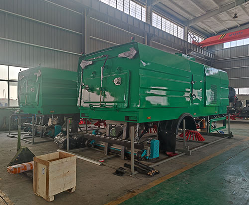 Hai đơn vị cấu trúc thượng tầng xe tải quét được vận chuyển đến Kuwait