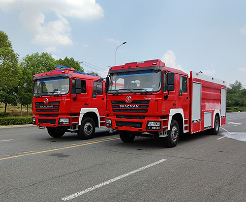 Hai đơn vị xe cứu hỏa SHACMAN vận chuyển đến Nigeria