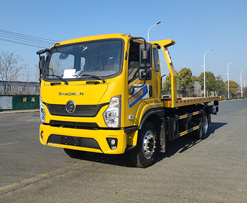 Một chiếc xe tải phá hủy phẳng SHACMAN 5 tấn được vận chuyển đến Gabon