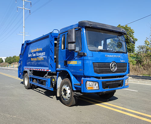 Một xe tải ép rác SHACMAN L3000 14CBM được vận chuyển đến Grenada.