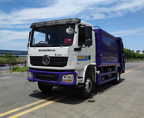 Một chiếc Xe chở rác nén SHACMAN L3000 14CBM vận chuyển đến Greneda