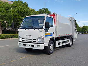 Video vận hành xe ép rác ISUZU ELF 130hp